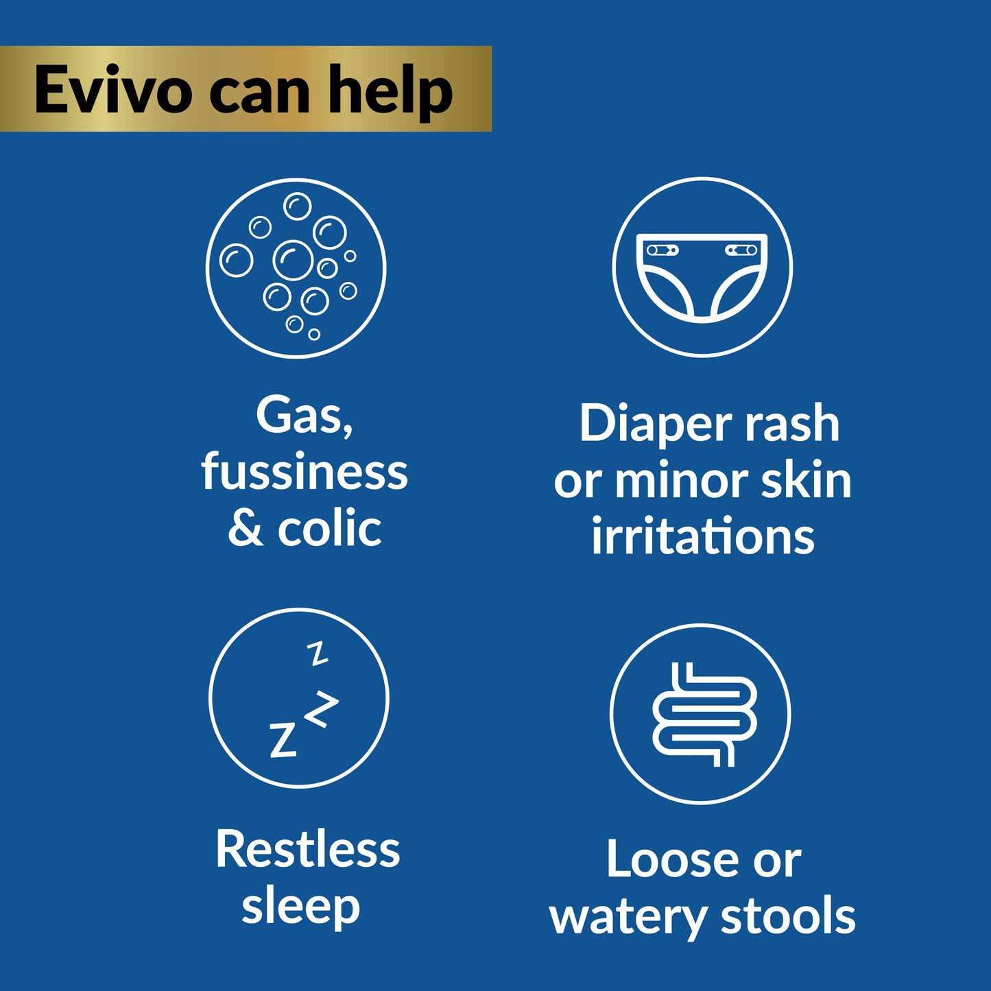 Evivo® Infant Powder Probiotic, includes 1-Month Supply