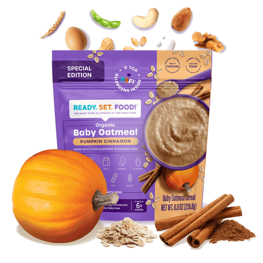 Organic Baby Oatmeal - Pumpkin Cinnamon